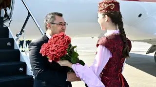 Қырғызстан президенті Жапаров Астанаға ұшып келді