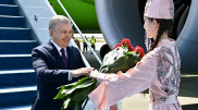 Өзбекстан президенті Мирзиёев Астанаға келді