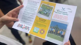 Түркістандық жастар “Таза Қазақстан“ экологиялық шарасы аясында тимбилдинг өткізді