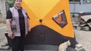 Қостанайда зейнеткер ерлі-зайыпты өрттен кейін палаткада тұруға мәжбүр