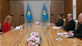 Тоқаев қаржылық барлау бөлімшелері тобының төрағасын қабылдады