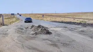 Түркістан облысында тұрғындар жол жағдайына шағымданды