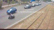 Алматыда мопед ұрлаған күдікті полицейді сүйреп кеткен