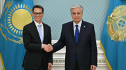 Тоқаев Швейцария Ұлттық банкін басқарушылар кеңесінің төрағасын қабылдады