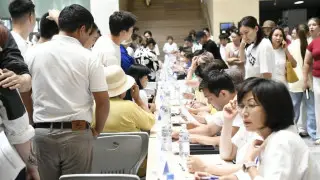 Астанада бос орындар жәрмеңкесінде 1 400-ден аса жұмыс орны ұсынылды