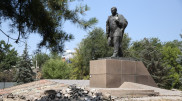 Алматыдағы Қаныш Сәтбаевтың ескерткіші көшіріледі