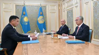 Тоқаев “Қазақстан темір жолы“ төрағасын қабылдады
