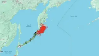 Курил аралдарының маңында жер сілкінді