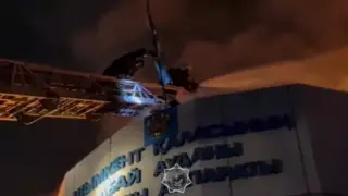 Шымкентте әкімдік ғимараты өртенді