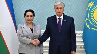 Тоқаев Өзбекстанның Сенат төрағасын қабылдады