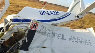 Астана маңындағы ұшақ апаты: видео пайда болды