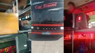 Ақмола облысында заңсыз “автобус-пойыз“ анықталды