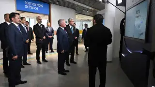 Тоқаев пен Иордания Королі Astana Hub кластеріне барды