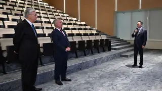 Тоқаев пен Иордания королі “Астана“ халықаралық қаржы орталығына барды