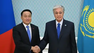 Тоқаев Моңғолияның парламент төрағасымен кездесті