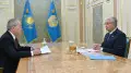 Тоқаев Қаржылық мониторинг агенттігінің төрағасын қабылдады
