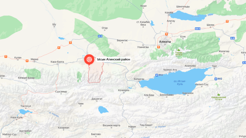 Скриншот Яндекс карта