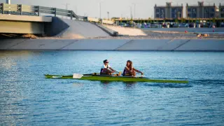 Түркістанда “Ескек есу“ арнасы ашылды