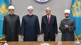 Тоқаев “Әл-Азһар“ университеті Жоғарғы имамының орынбасарымен кездесті