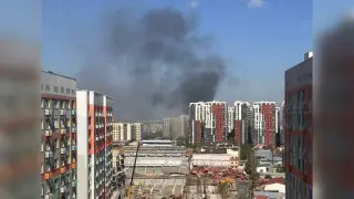 Алматының орталығында кафе өртенді