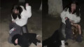 Атырауда студент қыз қатарласын соққыға жыққан: оқиғаның видеосы тарады