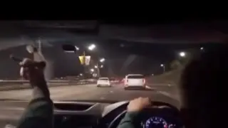 Алматылық форсаж: жастар айналма жолда жарыс ұйымдастырған