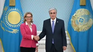 Тоқаев Халықаралық электр байланысы одағының бас хатшысын қабылдады