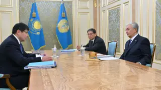 Тоқаев қаржы министрі Такиевті қабылдады