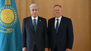 Тоқаев Банк ВТБ басқарма төрағасын қабылдады