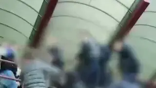 “Интер“ мен “Қайрат“ арасындағы матчте жанкүйерлер төбелесі видеоға түсіп қалды