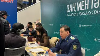 Таразда 30-ға жуық ірі, орта және шағын кәсіпорындар қатысқан бос жұмыс орындары жәрмеңкесі өтті