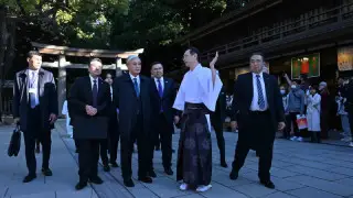 Тоқаев Токиодағы Мейджи Джингу ғибадатханасын аралап көрді