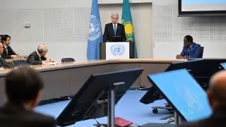 “Бұрын-соңды мұндай болмаған“. Тоқаев әлемде қақтығыстардың өршуіне алаңдаушылық білдірді