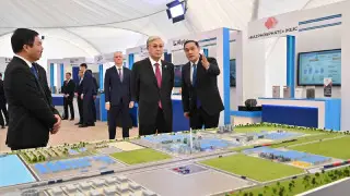 Президент “Тараз“ шағын индустриалдық аймағын аралады