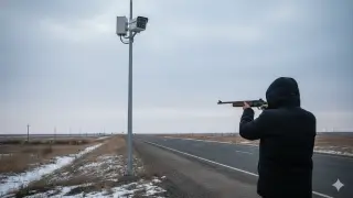 Жамбыл облысында ер адам “Сергекті“ атып түсірген