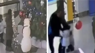 Көкшетауда сауда орталығында кішкентай баланы тоқ соқты