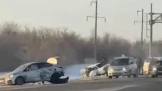 Ақтөбе-Орынбор тасжолында жол апатынан төрт адам қаза тауып, екі адам жарақат алды