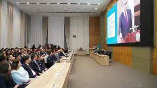 Түркістан облысында Конституциялық реформаға байланысты мәжіліс өтті