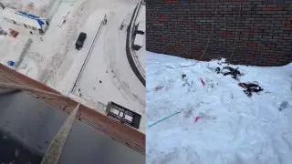 Астанада альпинист салынып жатқан тұрғын үйдің шатырынан құлады