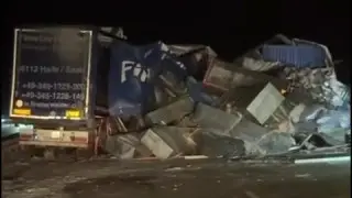 Жамбыл облысында ірі жол апаты болды: видео