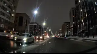 Астана тұрғындары аспаннан белгісіз жарқылды байқады