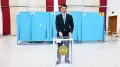 Алматы әкімі Дархан Сатыбалды референдумда дауыс берді