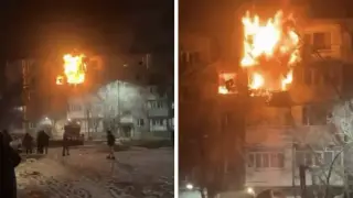 Шахтинскідегі төтенше жағдай: бес полицей мен үш тұрғын зардап шекті