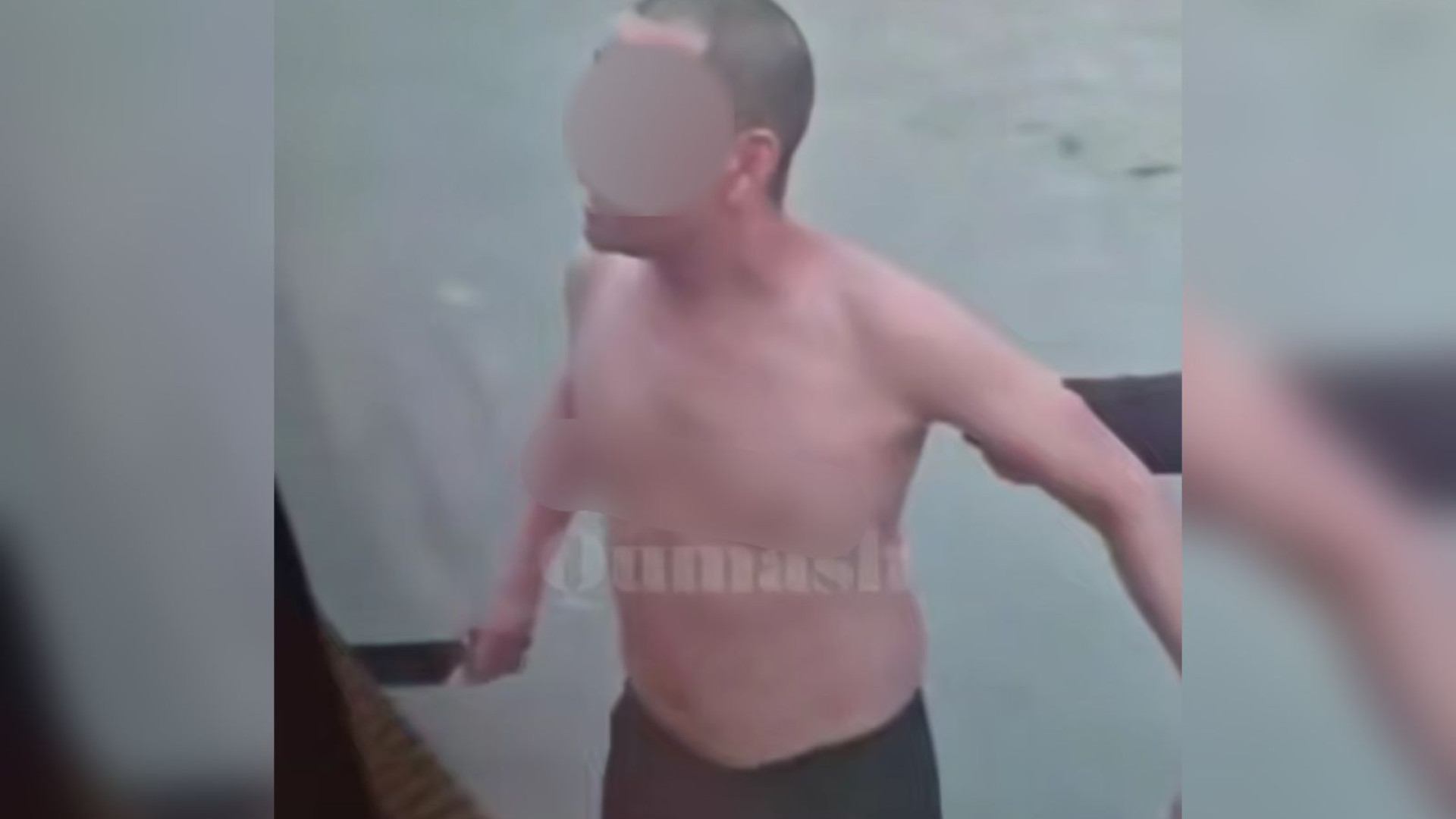 Алматыда медицина қызметкерлеріне пышақ және қайшымен қоқан-лоқы көрсеткен ер адам ұсталды