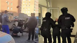 “Өкінемін, кінәлімін“: Қостанайда полицейге шабуыл жасағандар кешірім сұрады