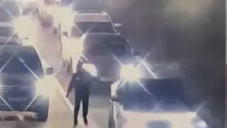 Астанада Tesla тізгіндеген оқушы полицейлерден қашпақ болды