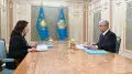 Тоқаев оқу-ағарту министрі Сүлейменованы қабылдады
