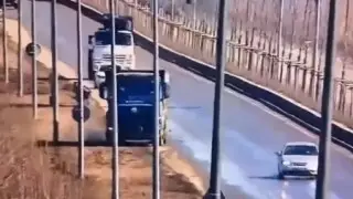 Астанада мемлекеттік нөмірсіз жүрген жүк көліктерінің жүргізушілері жазаланды - видео