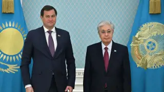 Тоқаев Беларусь сыртқы істер министрін қабылдап, Лукашенкоға сәлем жолдады