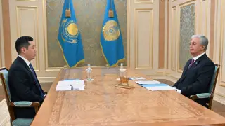 Тоқаев “Астана“ халықаралық қаржы орталығының басқарушысын қабылдады